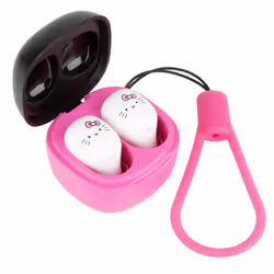 Konix Hello Kitty, Sans fil, 20 - 20000 Hz, Appels/Musique, 25 g, Casque, Rose, Blanc