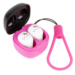 Konix Hello Kitty Casque Sans fil Ecouteurs Appels/Musique Bluetooth Rose, Blanc