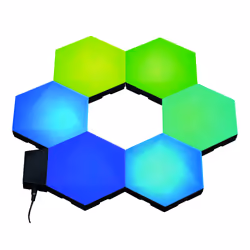 Konix Drakkar 61889000010, LED, Noir, Plastique, IP20, 6 pièce(s), Chaine d’éclairage à LED