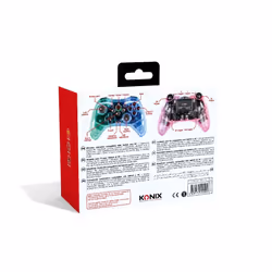 Konix Manette sans-fil Switch CRYSTAL