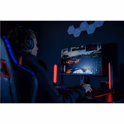 Konix STORMFURY écran plat de PC 68,6 cm (27") 3840 x 2160 pixels 4K Ultra HD Noir, Rouge