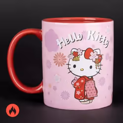 Konix KIMONO - Hello Kitty Tasse Rose, Rouge Universel 1 pièce(s)