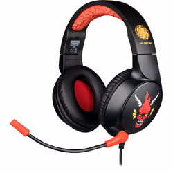 Konix Casque Gaming - Stranger Things, Avec fil, Jouer, 20 - 20000 Hz, Casque, Multicolore