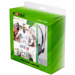 Electronic Arts FIFA 12 + headset Konix, Xbox 360, Mode Multiplayer, Tout le monde