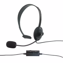 Konix 61881177082, Avec fil, Jouer, Casque, Noir