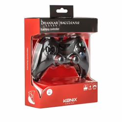 Konix Drakkar Battle Axe Noir USB Manette de jeu Analogique/Numérique PC