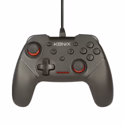 Konix KX-MYTHICS, Manette de jeu, Nintendo Switch, Touche Turbo, Avec fil, Noir, 3 m