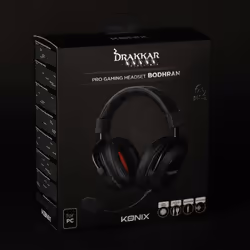 Konix Drakkar Prime 7.1 Pro Bodhran Noir - Vue supplémentaire 5
