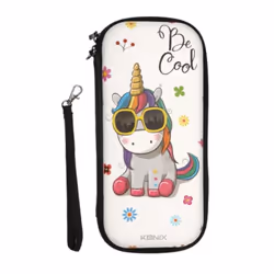 Konix Licorne, Housse, Nintendo, Multicolore, Nintendo Switch, Résistant à la poussière, Résistant aux rayures, Fermeture écl ...