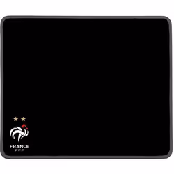 KONIX - Tapis de Souris Fédération Française de Football - 32 x 27 cm - Noir