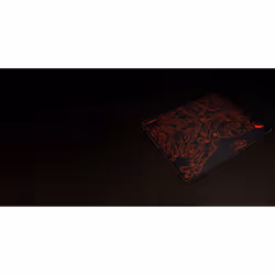Konix Medalland Tapis de souris de jeu Noir, Rouge