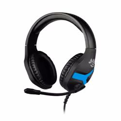 Konix Casque Nemesis PS4, Avec fil, Jouer, 20 - 20000 Hz, Casque, Noir, Bleu