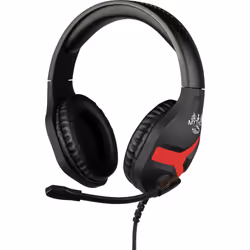Konix Nemesis Switch, Avec fil, Jouer, 20 - 20000 Hz, 404 g, Casque, Noir, Rouge