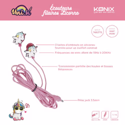 Konix Unik filaires –
