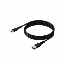 Konix Mythics, 3 m, USB A, USB C, Noir