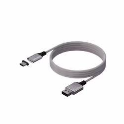Konix 3328170282123, 3 m, USB A, USB C, Blanc