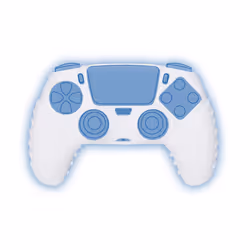 Konix Protection silicone blanche pour manette PS5