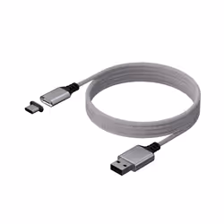 Konix Câble de charge magnétique blanc - Mythics