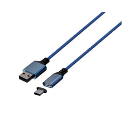 Konix Câble de charge magnétique bleu - Mythics