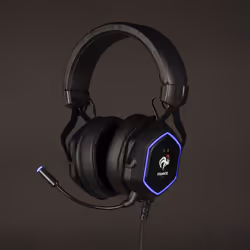 Konix FFF 7.1, Avec fil, Jouer, 20 - 20000 Hz, 580 g, Casque, Noir, Bleu