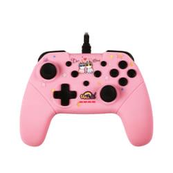 Konix Be Love Rose USB Manette de jeu Nintendo Switch, Nintendo Switch Lite, PC