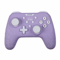 Konix Manette filaire Amethyst – Geek Star, Manette de jeu, Nintendo Switch, Nintendo Switch OLED, Avec fil, USB, Violet, Pla ...