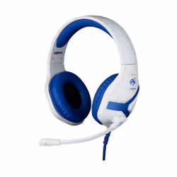 Konix Casque Nemesis Blanc FFF, Avec fil, Jouer, 20 - 20000 Hz, Casque, Noir, Bleu, Blanc