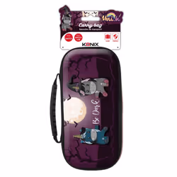 Konix Housse Be Dark Unik, Boîtier robuste, Nintendo, Multicolore, Nylon, Nintendo Switch, Nintendo Switch Lite, Nintendo Swi ...