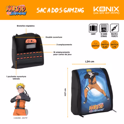 Konix Sac à dos Nintendo Switch – Naruto - Vue supplémentaire 5