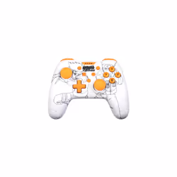 Konix Naruto Manette filaire blanche Kakashi –, Manette de jeu, Nintendo Switch, Nintendo Switch Lite, PC, Bouton de réinitia ...