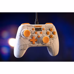 Konix Naruto Manette filaire blanche Kakashi –