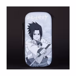 Konix Naruto Sasuke Boîtier robuste Nintendo Noir, Gris, Blanc