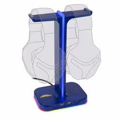 Konix Support casques – My Hero Academia, Support pour casque, Plastique, Bleu