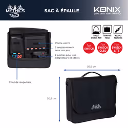 Konix Messenger bag Switch - Mythics