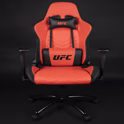 Konix UFC Premium Fauteuil de gaming Siège rembourré Noir, Rouge