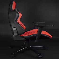 Konix UFC Premium Fauteuil de gaming Siège rembourré Noir, Rouge