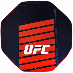Konix UFC, Noir, Rouge, Image, Base antidérapante, Tapis de souris de jeu
