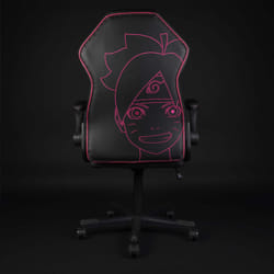 Konix Boruto Fauteuil de gaming Siège rembourré Noir, Bleu