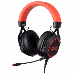 Konix UFC 7.1, Avec fil, 20 - 20000 Hz, Jouer, 575 g, Casque, Noir, Rouge