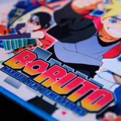 Konix Boruto World Tapis de souris de jeu Multicolore