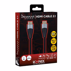 Konix Drakkar Câble HDMI 2.1 1.8m –