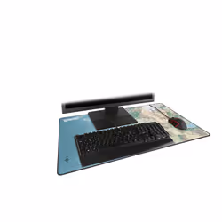 Konix DND Mousepad Faerun XXL Tapis de souris de jeu Multicolore