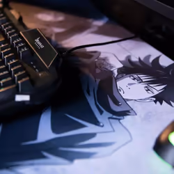 Konix Jujutsu Kaisen XXXL Tapis de souris de jeu Noir, Blanc - Vue supplémentaire 4