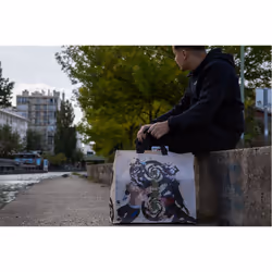 Konix Sac Cabas Beige Jujutsu Kaisen