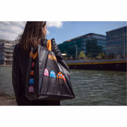 Konix Sac cabas Black – PAC-MAN