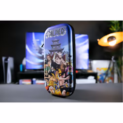 Konix One Piece – Marineford Boîtier robuste Nintendo Nylon, Polyvinyl chloride (PVC) Bleu, Multicolore - Vue supplémentaire 4