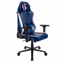 Konix Fauteuil Premium – Paris Saint-Germain, Siège de jeu sur PC, Siège rembourré, Dossier rembourré, Football, Noir, Métal
