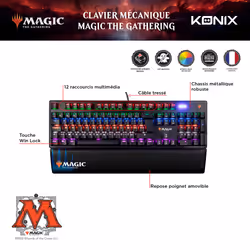 Konix Clavier mécanique – Magic The Gathering - Vue supplémentaire 8