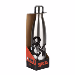 Konix Bouteille isotherme Logo Silver – Dungeons & Dragons