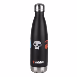 Konix Bouteille isotherme 5 Colors – Magic The Gathering, 500 ml, Utilisation quotidienne, Noir, Acier inoxydable, Adulte, Ga ...
